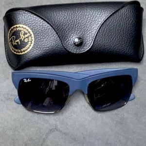 Blue RayBan sunglasses